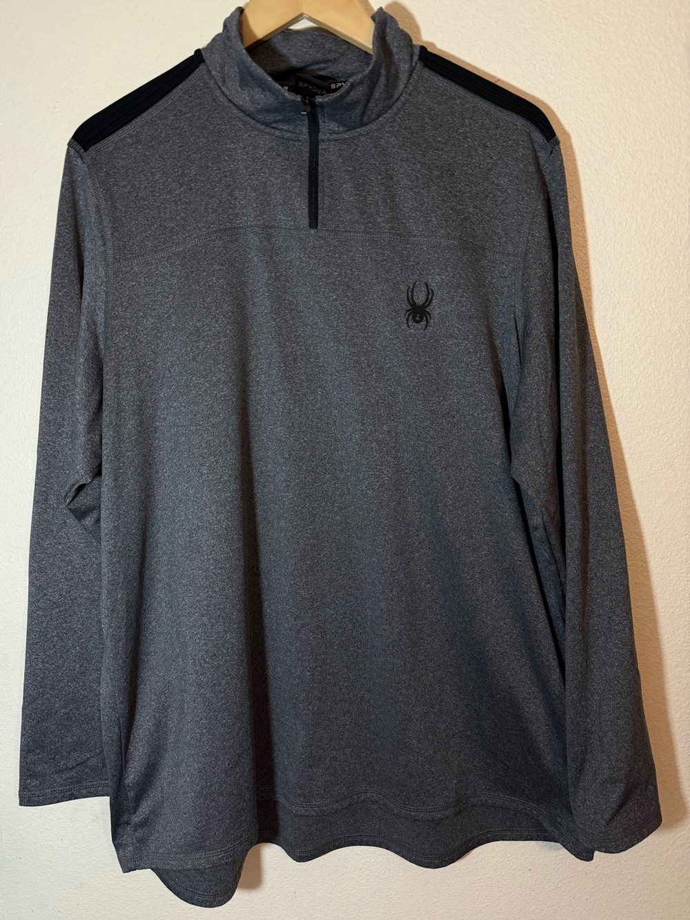 Spyder Men's Quarter Zip Sweatshirt - Size XL